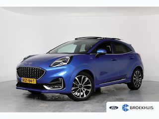 Ford Puma 1.0 EcoBoost Hybrid ST-Line X Vignale | Dealer OH | Panoramadak | Winterpack | Full LED | Adaptieve cruise | Camera | B&O | DAB | Massage | Elec. achterklep | Dodehoek detectie