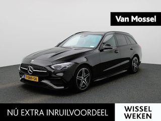 Mercedes-Benz C-klasse Estate 180 AMG Line | ACHTERUITRIJCAMERA | STOELVERWARMING | SFEERVERLICHTING | ELEKTRISCHE ACHTERKLEP | LED VERLICHTING | NAVIGATIE | PARKEERSENSOREN | ELEKTRISCH VERSTELBARE VOORSTOELEN | DAB RADIO | CRUISE CONTROL | RIJSTROOKHULP |