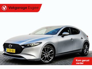 Mazda 3 2.0 123 PK e-SkyActiv-G M Hybrid 122 Luxury | Ned Auto | Leer | Clima | Navi | Rijklaar | | Achteruitrijcamera |  Carplay/Android | Bose Premium Audi DAB | Keyless | Voorstoelen verwarmd |