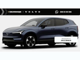Volvo EX30 P5 Long Range Plus Europa 69 kWh | Adaptive Cruise Control | Indigo Interieur | Stoel + Stuurverwarming | elektr. stoelen | camera | Getint Glas | Harman Kardon Audio | BLIS Dodehoek Detectie |