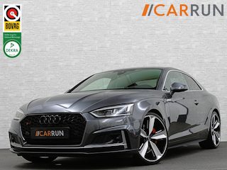 Audi A5 Coupé A5 3.0 TFSI Quattro | Carbon | B&O Sound | ACC | 360 Camera | Matrix-LED | Sportstuur | Keyless | Trekhaak | Dodehoek | 20 inch | Virtual-Cockpit | Elek. Stoelen | Stoelverwarming | Draadloos Laden | Autom. Parkeren | 3-Zone Clima |