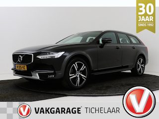 Volvo V90 2.0 T5 Pro | Uitklap Trekhaak | Dealer Ond. | Stoelverwarming V+A | CarPlay | Adap. Cruise | Camera |