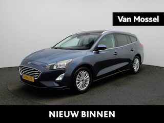 Ford Focus Wagon 1.0 EcoBoost Hybrid Titanium X Business | Panorama dak | Cruise Control Adaptief | Achteruitrij Camera | Elektrische Kofferbak | B&O Audio |