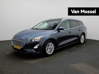 Ford Focus Wagon 1.0 EcoBoost Hybrid Titanium X Business | Panorama dak | Cruise Control Adaptief | Achteruitrij Camera | Elektrische Kofferbak | B&O Audio |
