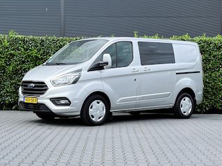 Ford Transit Custom 300 2.0 TDCI L1H1 Limited DC, DUBBEL CABINE, AIRCO, NAVIGATIE, CRUISE CONTROL, CAMERA, DUBBELE SCHUIFDEUR