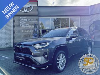 Toyota RAV4 2.5 Plug-in Hybrid AWD STYLE STOEL/STUURVERW TREKHAAK 1500KG TREKGEW APPLE/ANDROID KEYLESS EL-STOEL CAMERA PARK-SENSOREN EL-ACHTERKLEP