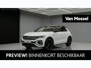 Volkswagen T-Roc 1.5 TSI R-Line 150 PK | Panoramadak | Trekhaak | Navigatie Pro | LED Matrix | Dodehoekdetectie | Stoelverwarming | Stuurwielverwarming | Keyless Access | Achteruitrijcamera