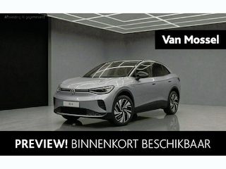 Volkswagen ID.4 Pro 77 kWh 204 PK| Dealeronderhouden | Trekhaak | Warmtepomp | Panoramadak | Elektrische Voorstoelen Met Geheugen | 360 Camera | Navigatie