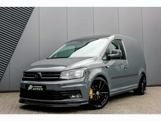 Volkswagen Caddy 2.0 TDI L1H1 185PK NARDO GREY LOOK / 72DKM / 2016 / LEDEREN BEKLEDING / APPLE CARPLAY / JB-EDITION / SCHROEFSET