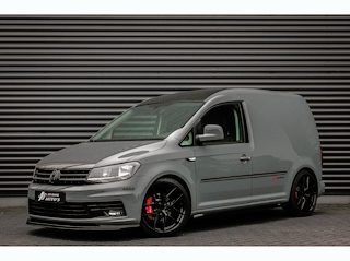Volkswagen Caddy 2.0 TDI L1H1 185PK NARDO GREY LOOK / 72DKM / 2016 / LEDEREN BEKLEDING / APPLE CARPLAY / JB-EDITION / SCHROEFSET