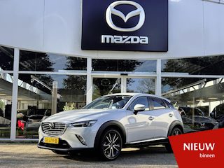 Mazda CX-3 2.0 SkyActiv-G 120 GT-M NL-Auto, Dealer Ondh., Keurige nette auto, Navigatie, Bose, Ad. Cruise Controle, Head-Up, A. Rij-Camera, 18 inch, Led-Verlichting