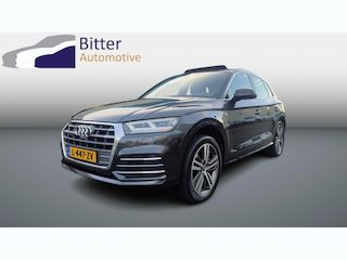 Audi Q5 45 TFSI quattro Design Pro Line Plus S line Extrerieur|Panoramadak|Leder|Trekhaak af Fabriek|Volledig Dealer Onderhouden|Eerste Eigenaar.