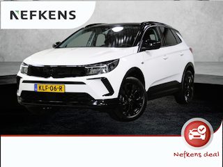 Opel Grandland SUV GS 130 pk Automaat | AppleCarPlay/AndroidAuto | Stoel/Stuur/Voorruitverwarming | FULL LED | AGR Stoelen | Camera | Two-tone | Privacy Glass | Navigatie | Adaptief Cruise Control | Isofix |