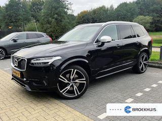 Volvo XC90 2.0 T8 Twin Engine AWD R-Design l Luchtvering l B & O Sound l Pano Dak l 22" l Elekt. Trekhaak l Vol Leder Zwart l Elektr. Stoelen l
