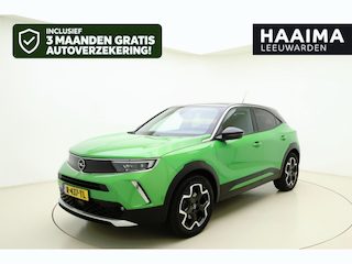 Opel Mokka Ultimate 50-kWh 11kw bl. | Navigatie | Stoel & Stuurverwarming | Keyless | Camera | Alcantara bekleding | Climate control | Zwart dak
