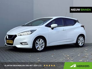 Nissan Micra 1.0 IG-T N-Connecta / Trekhaak (1.200KG) / All Season Banden / Cruise Control / Airco / Navigaite DMV Apple Carplay&Android Auto / Achteruitrij Camera /