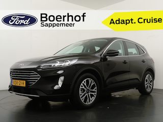 Ford Kuga 2.5 PHEV Titanium | Adapt. Cruise I Adatp. LED | SOH 86,6% | 4 seiz. banden | Stoelverw. | Camera's | 100% dealer onderh.