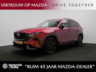 Mazda CX-5 2.5 E-SKYACTIV G Homura automaat | Panorama Pack | Tan lederen interieur | elektrisch wegklapbare trekhaak | demo voordeel