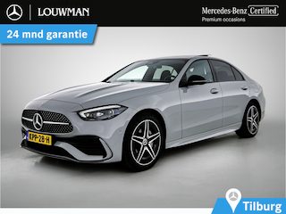 Mercedes-Benz C-klasse 300 e Business Solution AMG AMG Line l Panoramadak l Burmester l Digital Light l Apple Carplay l Nightpakket l 360°-camera l Trekhaak |