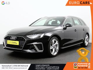 Audi A4 Avant 40 TFSI 205pk Automaat S Line Plus Navigatie Climate Control Cruise control Lichtmetalen velgen Stoelverwarming Parkeersensoren Elektrische achterklep