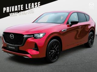 Mazda CX-60 e-Skyactiv PHEV Homura Business Edition | 12,3-inch TFT-kleurendisplay met bediening via centrale HMI Commander, touchscreen (voor Apple CarPlay / Android Auto™) of voice control | 12,3-inch digitale meterset | 20-inch lichtmetalen velgen, Black