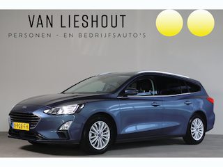 Ford Focus Wagon 1.0 EcoBoost Hybrid Titanium X Business - NL Auto!! Stoel+stuurverw I Elek A-klep I Adap Cruise