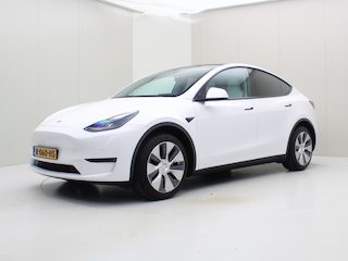 Tesla Model Y Long Range 345pk AWD Tesla Model Y Long Range 351pk AWD [ WIT LEDER+FSD+19 INCH+PREMIUM AUDIO ]