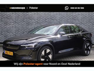 Polestar 2 Long Range Single Motor 82 kWh | Trekhaak | Panoramadak | 360 Graden Camera | Keyless Entry | Elektrische Achterklep | Elektrisch Verstelbare Voorstoelen | Stoelverwarming | Cruise Control Adaptief | BLIS | Google Navigatie | Apple Carplay | Android Auto