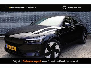 Polestar 2 Long Range Single Motor 82 kWh | SOH 97% | Trekhaak | Panoramadak | 360 Graden Camera | Keyless Entry | Elektrische Achterklep | Elektrisch Verstelbare Voorstoelen | Stoelverwarming | Cruise Control Adaptief | BLIS | Google Navigatie | Apple Carplay | Android Auto