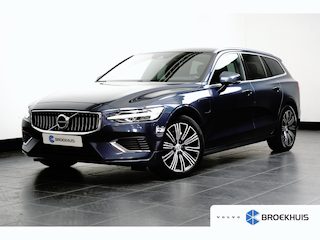 Volvo V60 2.0 T6 Recharge AWD Inscription | Trekhaak | Adaptieve CC | Memory | Stoel & stuurverwarming | Leder | BLIS |