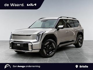 Kia EV9 GT-Line AWD 99.8kWh 385pk | €2.000 VOORDEEL | VEGAN LEDEREN STOELBEKLEDING 'GT-LINE | SCHUIF/KANTELDAK | HEAD-UP DISPLAY | MERIDIAN PREMIUM AUDIO  | 360° CAMERA |