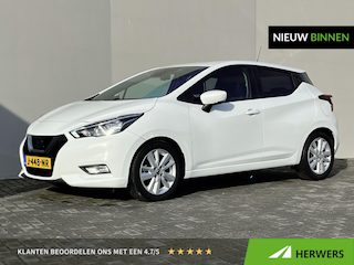 Nissan Micra 1.0 IG-T Business Edition / 100% Dealeronderhouden / Cruise Control / Stoelverwarming / Keyless / Apple Carplay&Android Auto / Navigatie / Achteruitrij Camera /