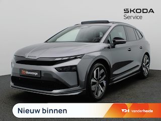 Skoda Enyaq 85 Sportline Tour Edition 286PK Aut. Panoramadak, Trekhaak, Keyless, Elektr. Achterklep, 20" LM Velgen, Achteruitrijcamera, 2000KG Trekgewicht, Stoel-Stuurverwarming, Matrix LED Verlichting