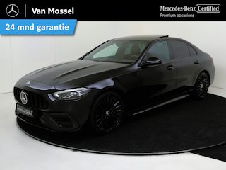Mercedes-Benz C-klasse 180 AMG Line /Panoramadak /Sfeerverlichting /19 Inch /Night-pakket /CarPlay