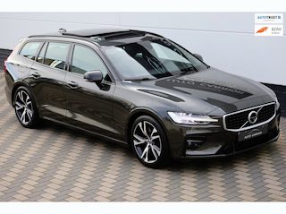 Volvo V60 2.0 T5 R-Design Pano Trekhaak 360° Camera Leder !!