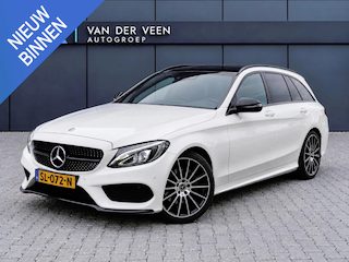 Mercedes-Benz C-klasse Estate 180 Sport Edition Premium Plus | Incl. 12 maanden Garantie | Burmester Audiosysteem | Panorama dak | Trekhaak afneembaar | Stoelverwarming | Elektrische kofferbakklep | Cruise controle | Navigatie | Keyless start | LED High Performance | Achteruitrijcamera | Parkeersensoren V+A | Climate controle | Half lederen bekleding | Dodehoekdetectie |