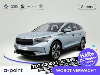 Skoda Enyaq iV 80 Limited Edition 204pk | Navigatiesysteem full map | Warmtepomp | Voorstoelen verwarmd | Apple Carplay/Android Auto | Cruise control adaptief | LED koplampen | lichtmetalen velgen 19" |