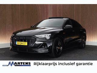 Audi E-tron 55 quattro S edition 408pk 95 kWh SOH 91% Leder Panoramadak ACC Trekhaak Camera Stoelverwarming Navigatie