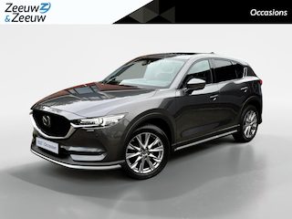 Mazda CX-5 2.0 SkyActiv-G 165 Signature | Schuif/kanteldak | 360 graden camera | Wegklapbare Trekhaak | Adaptieve Cruise Control | Navigatie | BOSE | Leder | 19" Lichtmetalen velgen