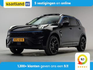 Lynk & Co 01 1.5 PHEV MY22 6,6kW Zwart [ Pano 360°cam Apple/Android Navi ]