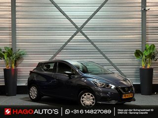 Nissan Micra 1.0L Visia+ LED/AIRCO/CRUISE/MULTIMEDIA/VDOH/NAP/12-MND-GARANTIE