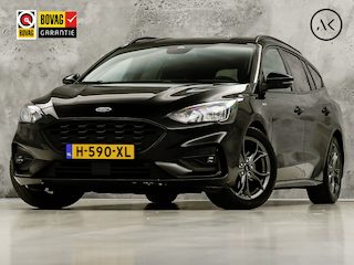 Ford Focus Wagon 1.0 EcoBoost ST Line Automaat (APPLE CARPLAY, GROOT NAVI, STUUR/STOELVERWARMING, CAMERA, SPORTSTOELEN, GETINT GLAS, ADAPTIVE CRUISE, TREKHAAK, NIEUWE APK, NIEUWSTAAT)