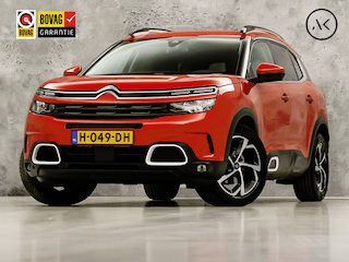 Citroën C5 Aircross 1.2 PureTech Sport (APPLE CARPLAY, GROOT NAVI, 360 CAMERA, LEDER, ELEK SPORTSTOELEN, STOELVERWARMING, GETINT GLAS, ADAPTIVE CRUISE, TREKHAAK, NIEUWSTAAT)