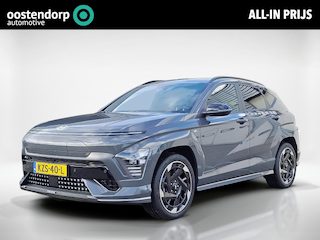 Hyundai Kona N Line 64.8 kWh | Demo Voordeel! | Apple Carplay / Android Auto | 360 graden camera | Stoel Verwarming / Koeling | Stuur Verwarming | Schuif / Kanteldak | LED-Verlichting | Elektrische Kofferbak |