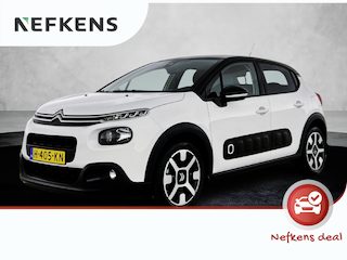 Citroën C3 Shine 82pk | Lage kilometerstand | Navigatie via Apple Carplay / Android Auto | Achteruitrijcamera | Climate Control | Cruise Control | Parkeersensoren | Bluetooth | Elektrisch inklapbare spiegels | Afwijkende dakkleur | Multifunctioneel lederen stuurwiel | Automatisch dimlicht | Regensensor | Donker getint glas | 17" lichtmetalen velgen |