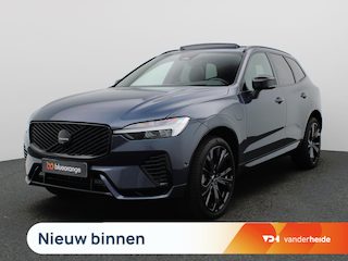 Volvo XC60 2.0 T6 Plug-in hybrid AWD Plus Black Edition 335PK Panoramadak, Trekhaak, 21" LM Velgen, 360gr. Camera, Head-Up Display, Elektr. Achterklep, Keyless, Memorystoel