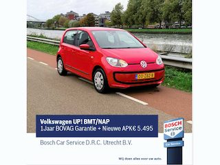 Volkswagen Up 1.0 BMT NAP/AIRCO/1jaar BOVAG Garantie