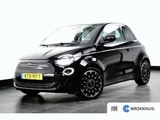 Fiat 500 La Prima 42 kWh | Leder | Navigatie | Adaptive Cruise Control | Dodehoekdetectie | !!