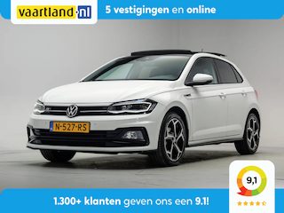 Volkswagen Polo 1.0 TSI R-Line Highline Aut. [ Adapt.cruise Panoramadak Camera Stoelverwarming ]