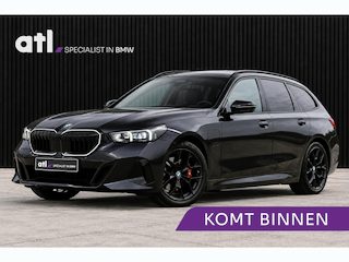 BMW 5-serie Touring 530e xDrive M Sport Pro | HUD | H&K | 360 | Dr. ass Pro | Adap onderstel | Memory | Stoelventilatie | Stoelverwarming voor en achter | Stuurwielverwarming | Fabrieksgarantie | Etc.